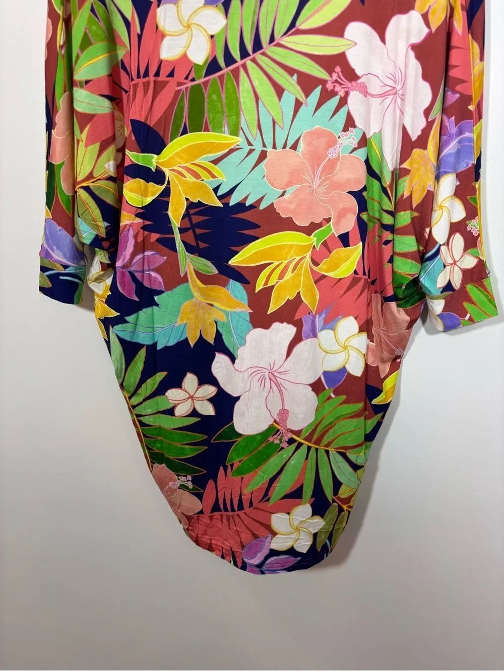 Citrus Women's Standard Tunic Swimsuit Cover Up NWT XS Multi in the Tropics
